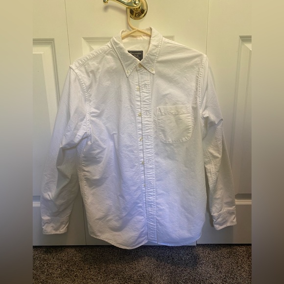 Abercrombie and Fitch, white button up - Picture 1 of 4